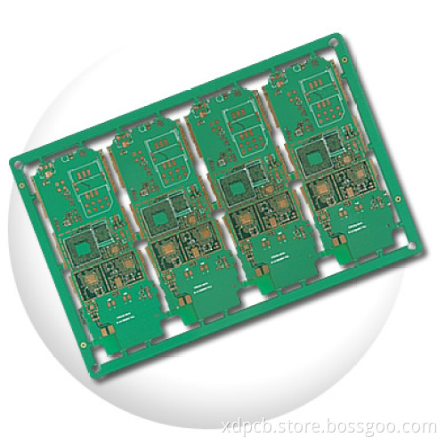OEM ROHS Gold Plating 2 Layer PCB